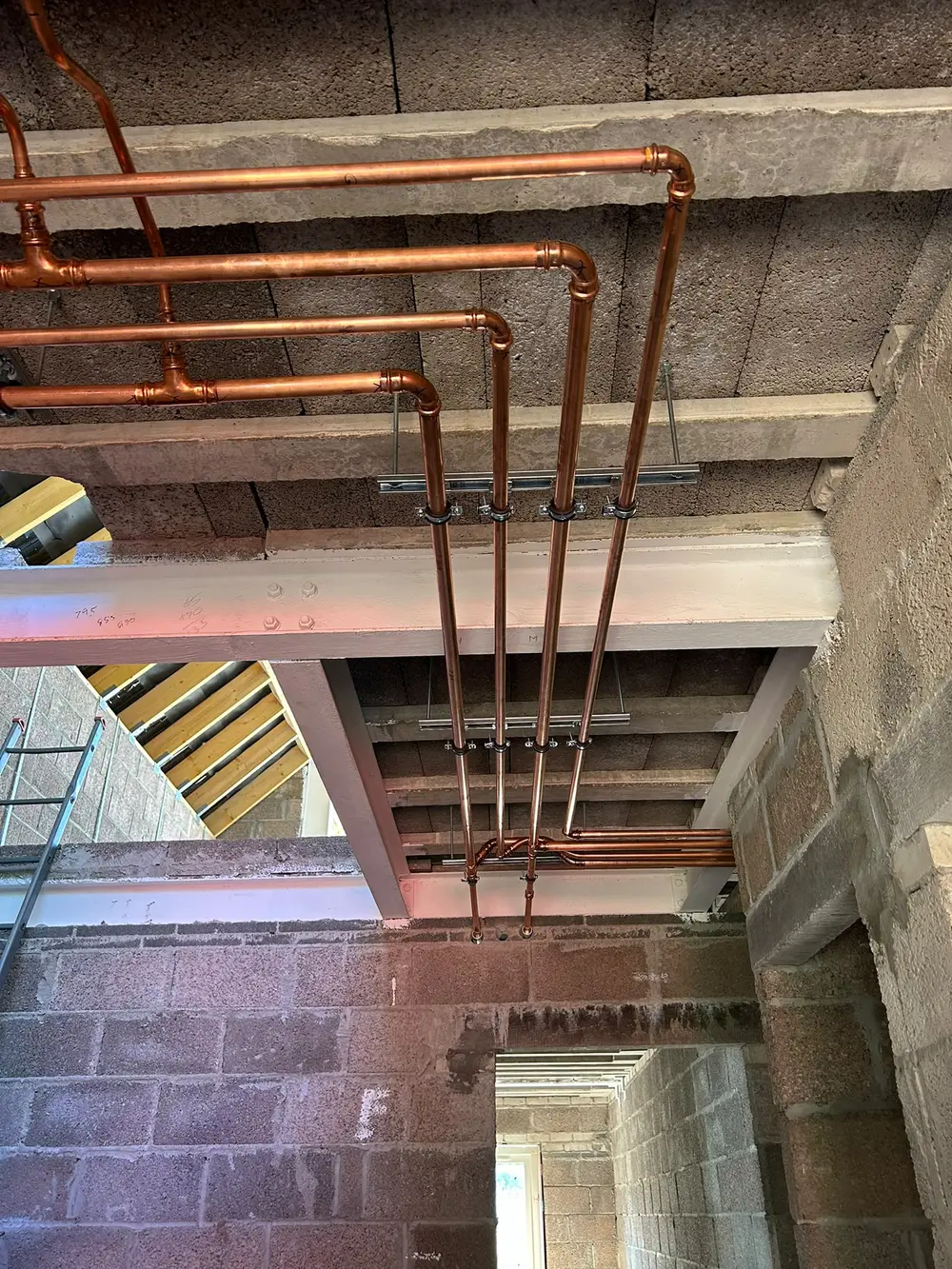 Pipework, leaks, taps and bathroom plumbing — handled by the same Gas Safe and SNIPEF-registered team.